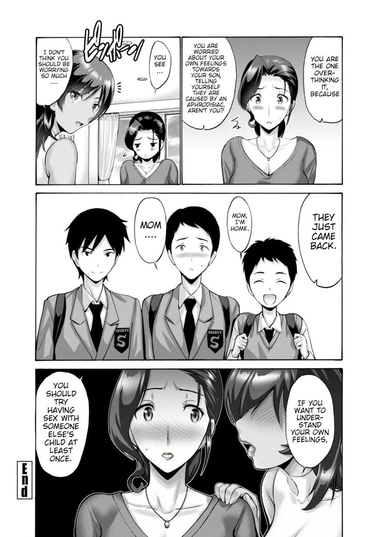 Haha wa Musuko ni Koi o Suru | Mom lusting for her sons. Part 3