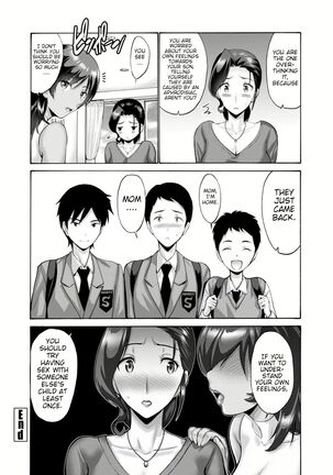 Haha wa Musuko ni Koi o Suru | Mom lusting for her sons. Part 3 Page #22