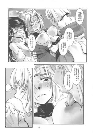 Kimi-tachi wa Hontou ni Ecchi da na!! Page #16
