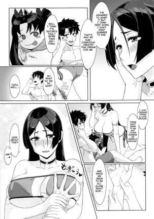 Raikou-mama to Manatsu na Yume | Raikou-mama's Summer Dream Page #4