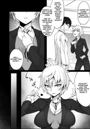 Perverted Tomboy Female Butler Offers Apology Sex for her Rich Bitch Mistresses Bullying Behavior Page #16