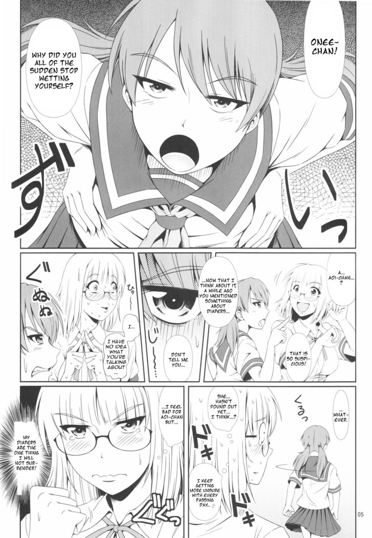 Naisho Nano! -Haruhara-ke Sanshimai Monogatari- 3
