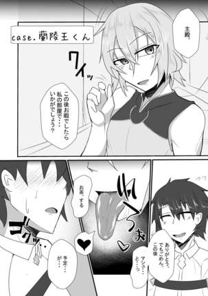 Astolfo-kun to Shinsatsu-kun to Lanling Wang-kun ga Gudao o Ijimeru Hon Page #17