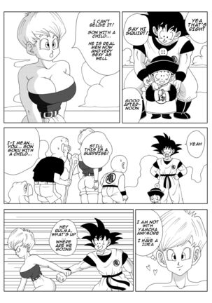 Reunion - Goku and Bulma - Story and Art by BetterZ Page #2