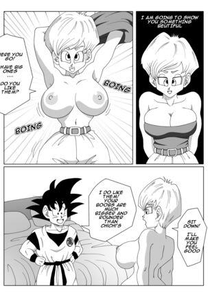Reunion - Goku and Bulma - Story and Art by BetterZ - Page 3