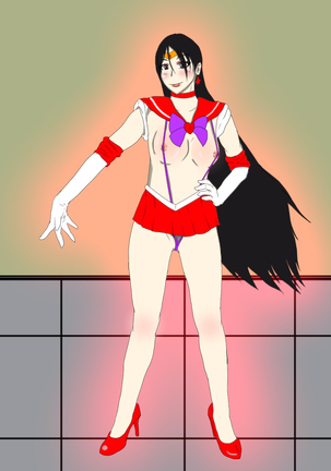 Kusuguri Rape Shokeinin vs Sailor Senshi Page #119