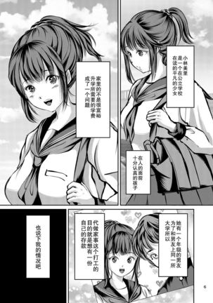 JK Hokaku Kanryou ~Kinbaku Choukyou Kobayashi Misato~ Page #6