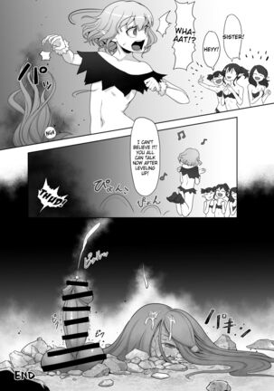 Mecha Tsuyoi Hazu no Onna Kakutouka, Mesugaki Mazoku ni Wana ni Hamerare Bokorare Futanari Buzama Level Drain Kyousei Shasei Shizako ni Sarete Sekka Hakai Shokei Page #51