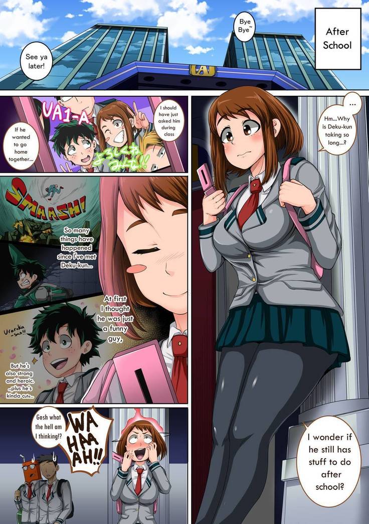 Boku no Harem Academia: 3-wa Ochako Hen "Arata na SEX Friend