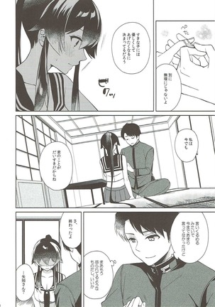 Keijun Yahagi wa Koi o Shita. Chuu Page #21