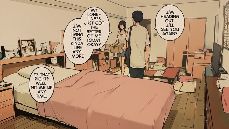 Takuhaibin no Uketorikata ga Dandan Darashinaku Natte Iku OL-chan | A Woman Whose Greetings to the Delivery Man Gradually Get Sloppier