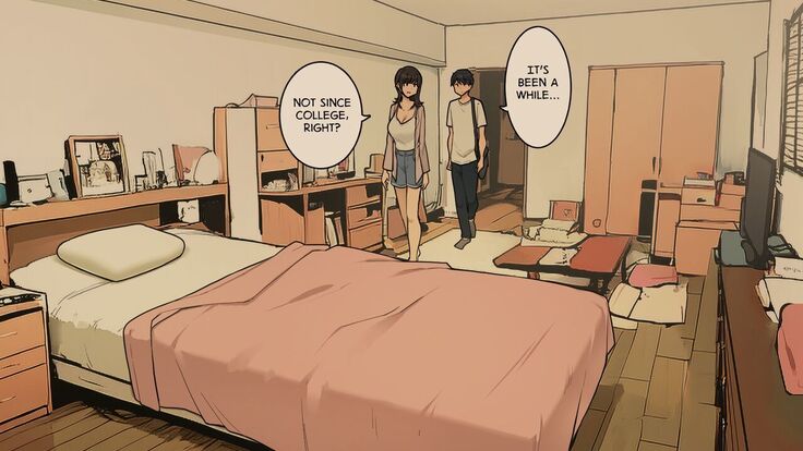 Takuhaibin no Uketorikata ga Dandan Darashinaku Natte Iku OL-chan | A Woman Whose Greetings to the Delivery Man Gradually Get Sloppier