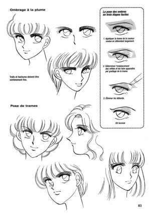 Le dessin du Manga 04 - Personnages feminin, Attitudes, Expressions ] - Page 84