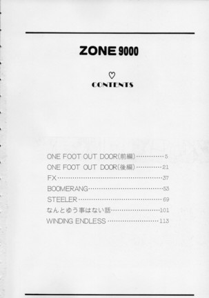 ZONE 9000