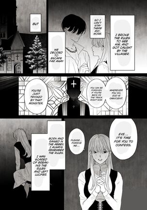 Tsumi o Okashita Shudo Onna wa Orochi no Mamono ni Zange Suru Negi Manju | Sinful Nun Pays Penitence To The Serpent - Page 35