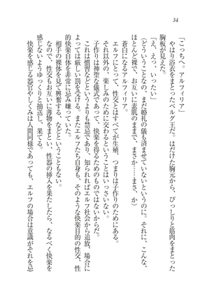 Houjou no Reizoku Elf: Ubawareta Oukoku Page #37