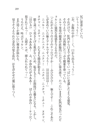 Houjou no Reizoku Elf: Ubawareta Oukoku Page #212