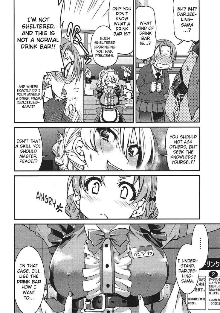 (COMIC1☆11) [Ponyfarm (Inoue Yoshihisa)] Darjeeling-sama no Drink Bar | Darjeeling-sama's Drink Bar (Girls und Panzer) [English] [CrowKarasu]