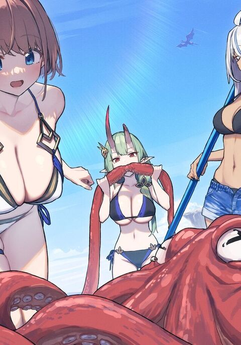 Anime Tentacle Squid Girl Porn - octopus - sorted by number of objects - Free Hentai