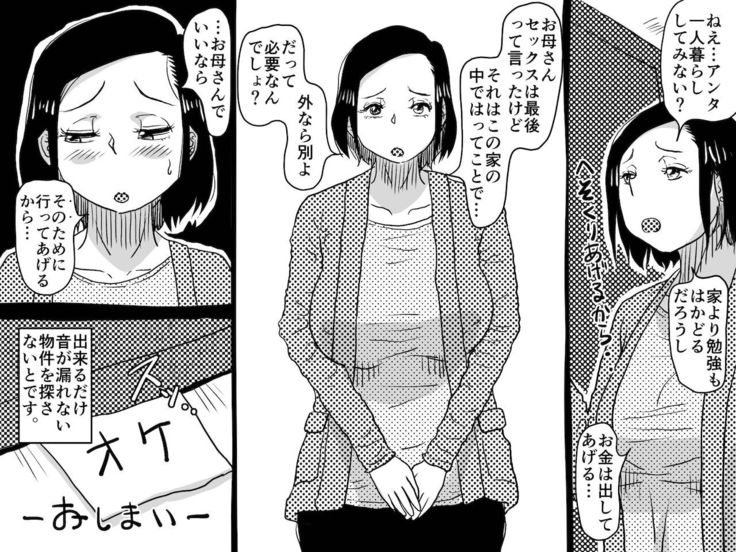Yaritai Zakari no Musuko to Tainshou no Okaa-san to no Seiseikatsu no Nichijou no Hanashi.