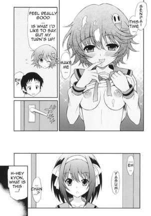 Suzumiya Haruhi, Yasumi, and Kyon - Page 5