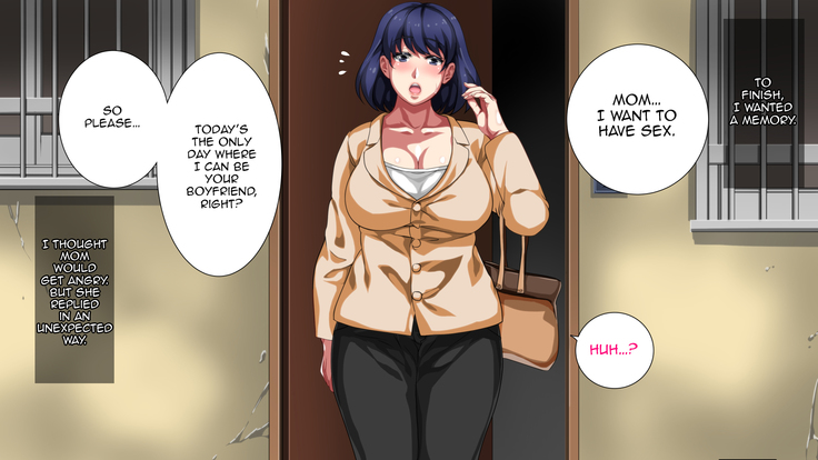 Boshi Soukan Apart ~Rikon Shita Haha to Musuko no Kyoudou Seikatsu~