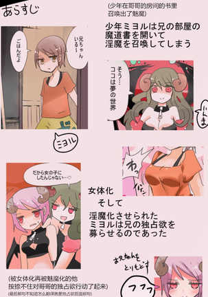 Otouto Succubus-ka! Inma no Kyoudai Nyotaika Sakusen 1+2 Page #20
