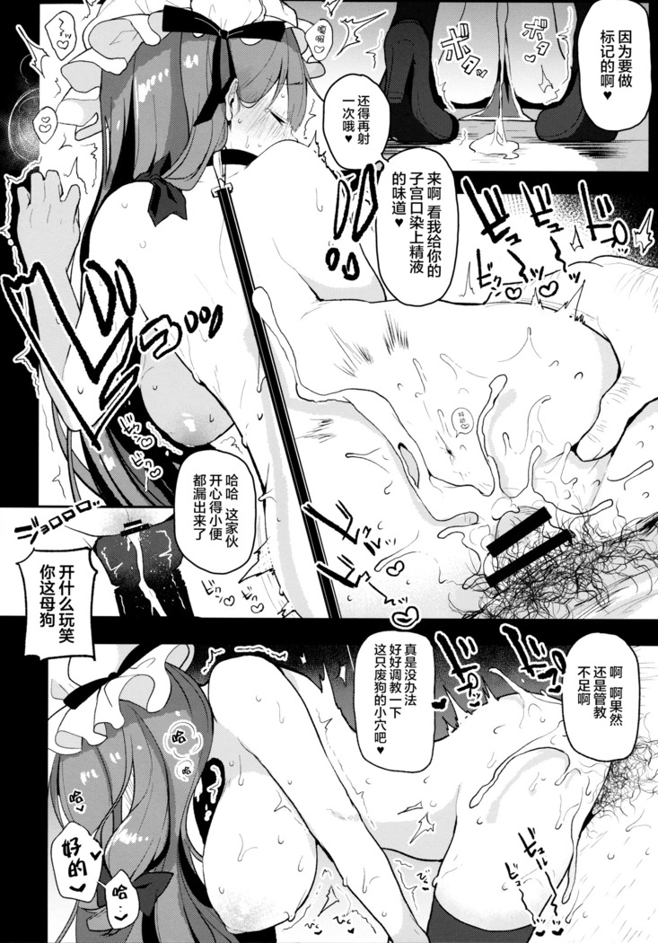 Dosukebe Pet no Patchouli to Gachihame Honki Koubi Shichaimashita