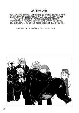 Sekai no Hanbun wa Irimasen. - I don't need half of the world. Page #48