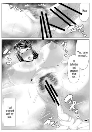 Kaa-san to Atsui Isshuukan Page #36