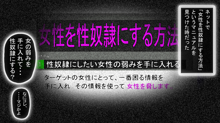 Seijyun joshikousei wo seidorei ni suru houhou