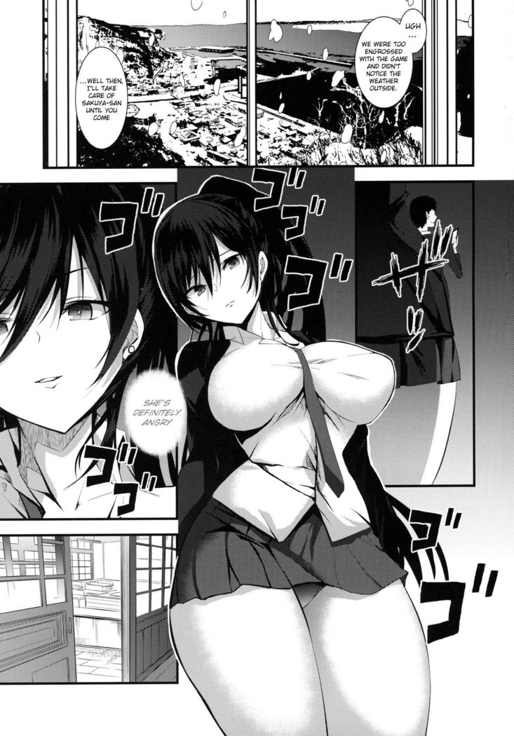 Shirase Sakuya to Ecchi na Sounan | Shirase Sakuya and Naughty Distress