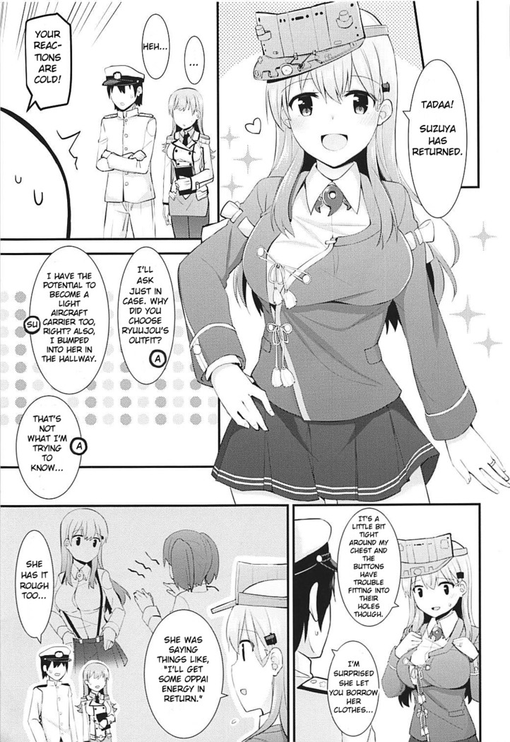 Renshuukan Ooi no Ishou Shoubu |  Training Cruiser Ooi's Outfit Competition