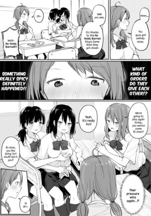 Yuri Zuki Joshi ga Nandemoari no Ousama Game Yatta Kekka... Page #5