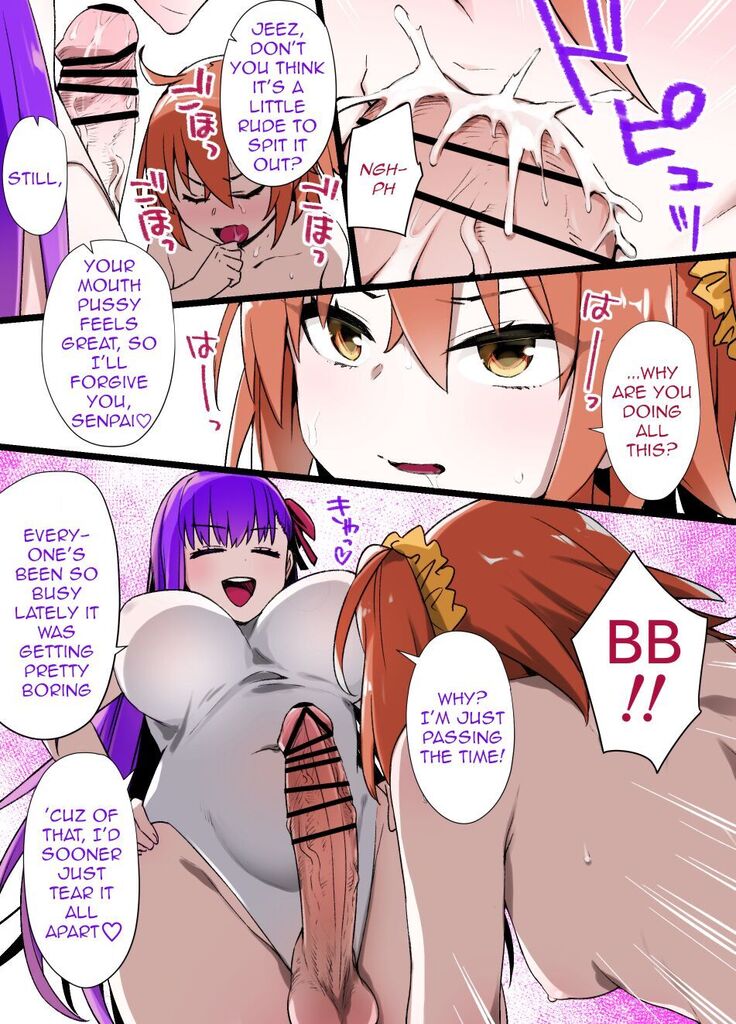 A manga where Futanari BB brainwashes Chaldea