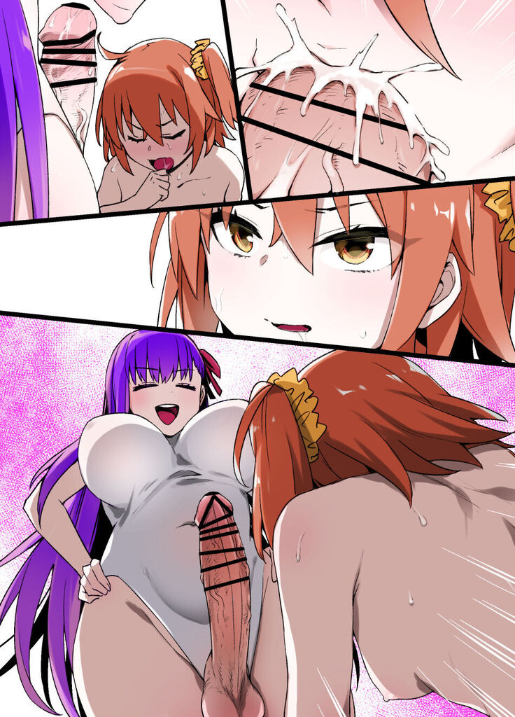 A manga where Futanari BB brainwashes Chaldea