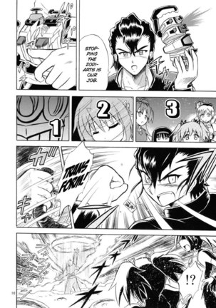 Magical Girl x Kamen Rider, Sayaka & Fourze - Great War of Mitakihara MAGIMIX Page #15