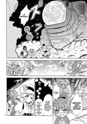 Magical Girl x Kamen Rider, Sayaka & Fourze - Great War of Mitakihara MAGIMIX Page #13