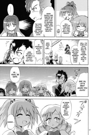 Magical Girl x Kamen Rider, Sayaka & Fourze - Great War of Mitakihara MAGIMIX Page #36