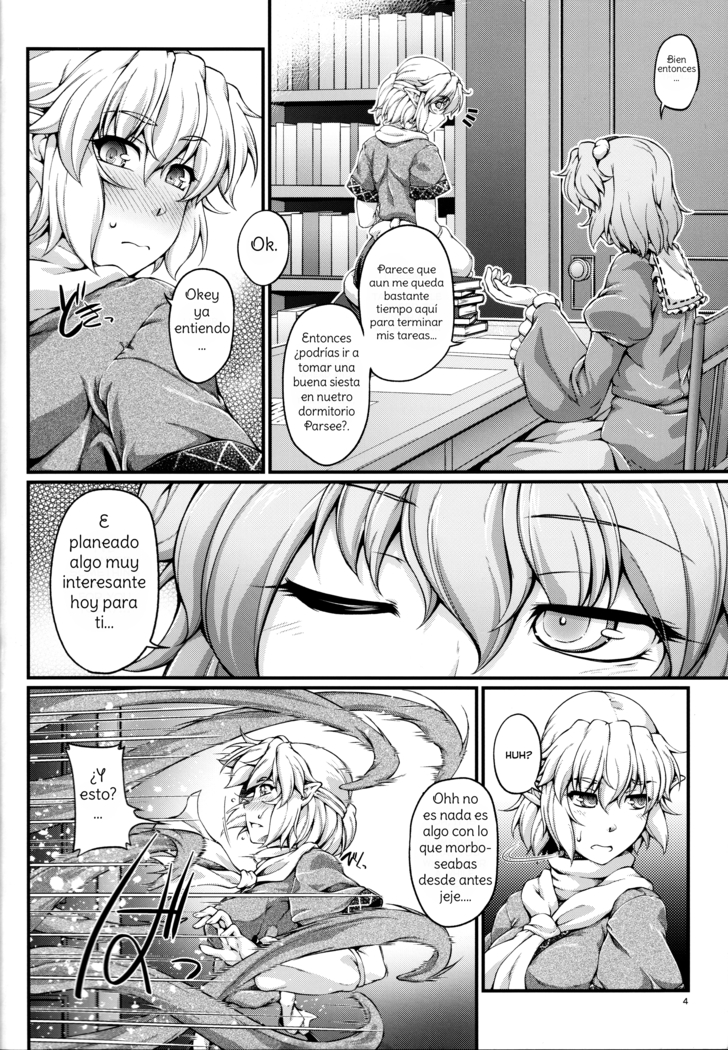 SatoPar Tentacle | Satori x Parsee And Tentacle (Touhou Project) Spanish
