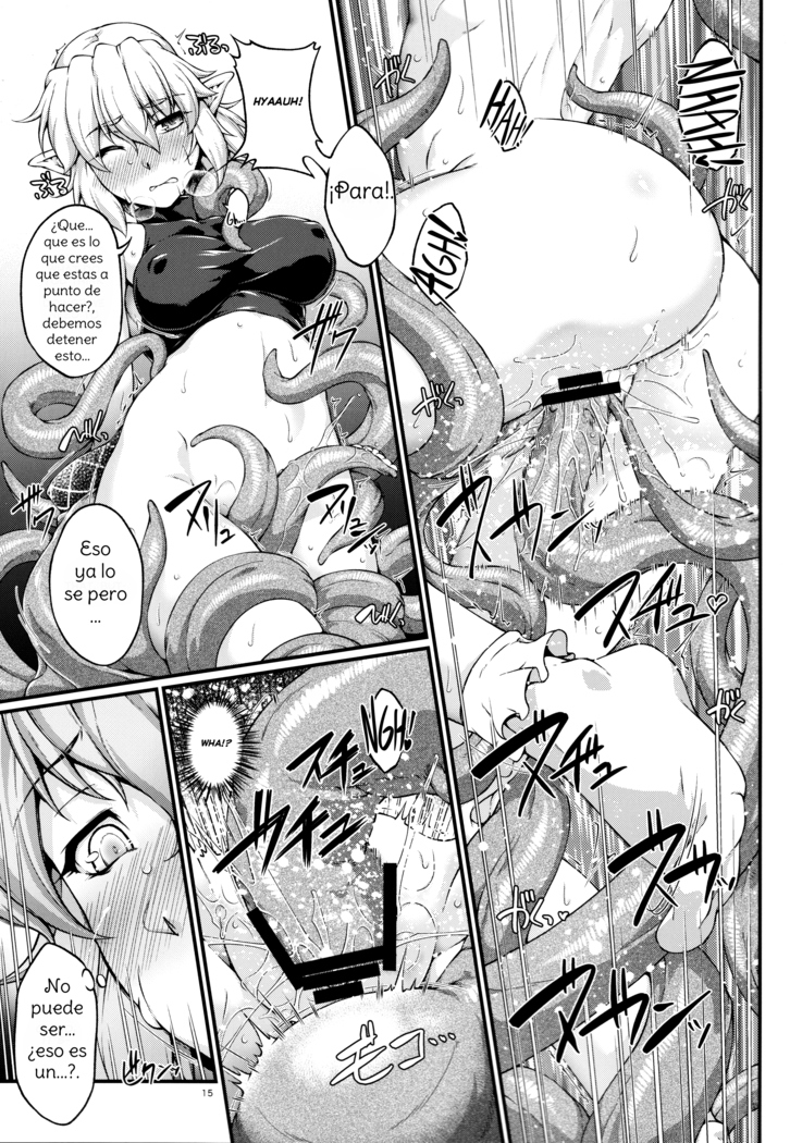 SatoPar Tentacle | Satori x Parsee And Tentacle (Touhou Project) Spanish