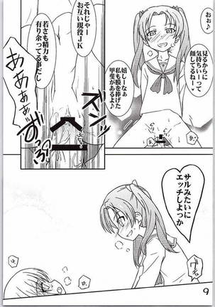 Nishizumi-chan ni Chinchin o Tsukkomareru Yume o Mitanda Page #6