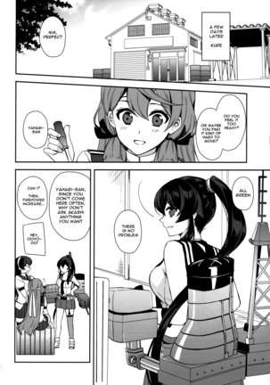 Keijun Yahagi wa Koi wo Shita. Jou | Light Cruiser Yahagi Fell In Love - First Page #29