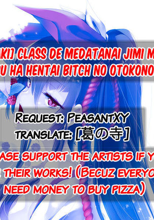 Class de Medatanai Jimi Megane no Aitsu wa Hentai Bitch no Otokonoko!? | The Lame and Quiet Four Eyes in Class is a Perverted Trap!? Page #25