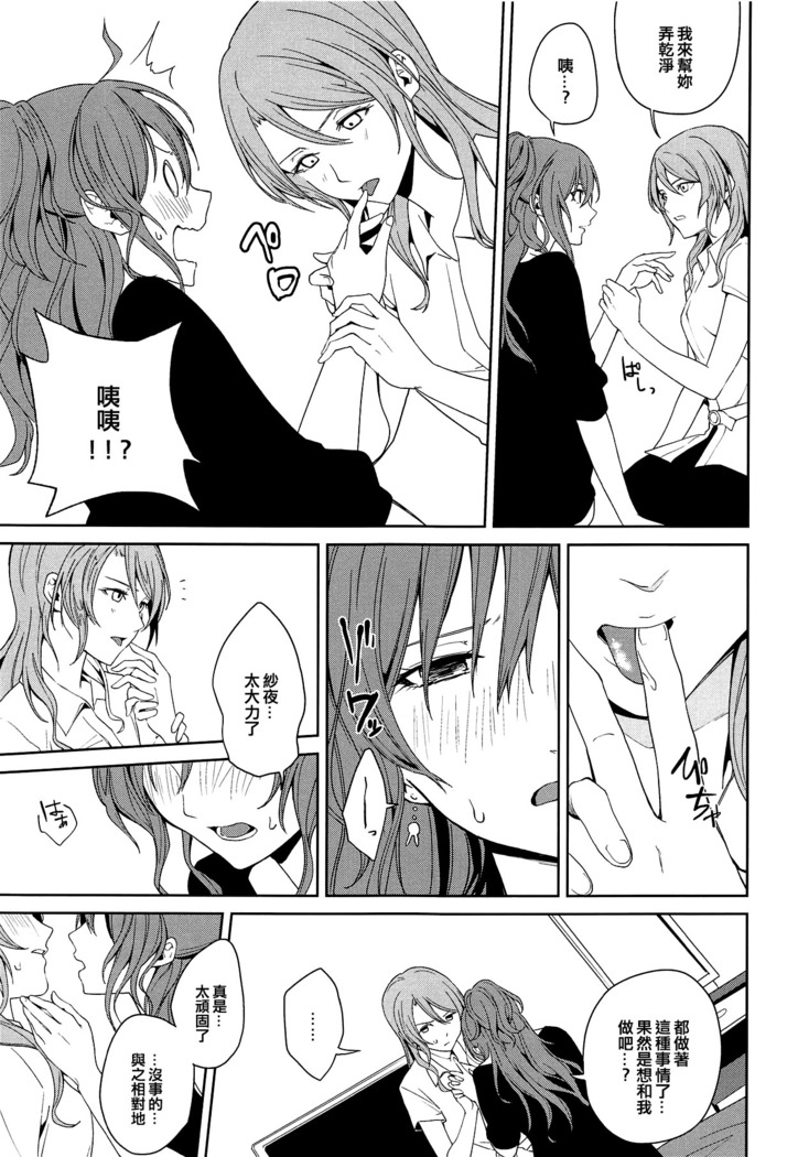 "...Shiyo?" "Dame desu"