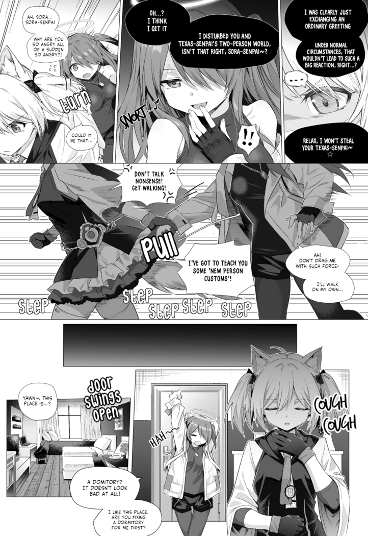 Futa SoraxExusiai Doujinshi