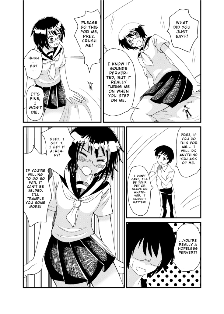 Iinchou ni Oshioki Saretai | I Want to Be Punished By The Prez!