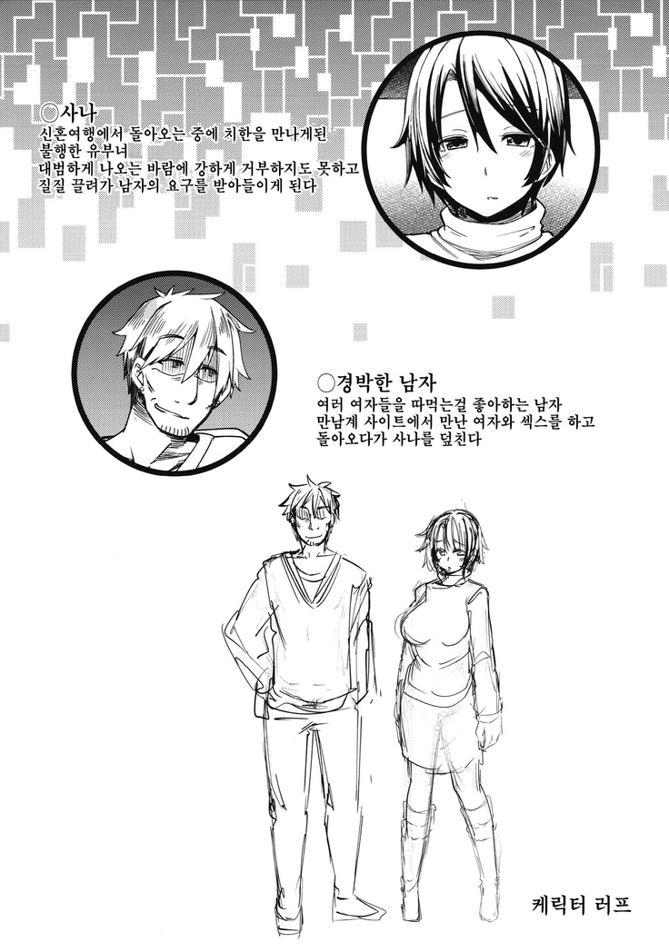 Yakou Bus de Chikan Sarete Netorareta Tsuma | 야간버스에서 치한당해서 네토라레당한 아내
