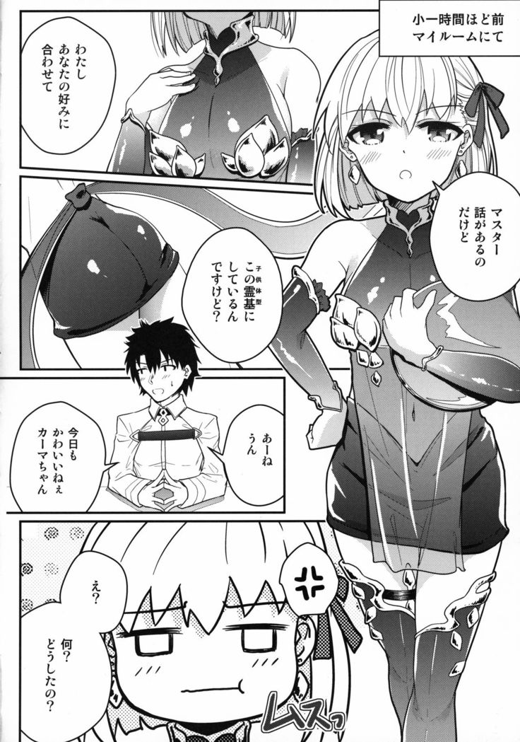 Kama-chan ga Loli Kyonyuu Reiki ni Natte Kureta.