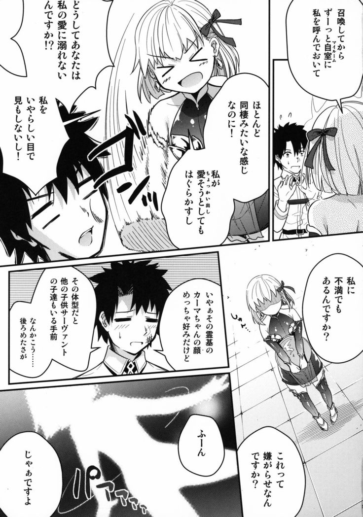 Kama-chan ga Loli Kyonyuu Reiki ni Natte Kureta.